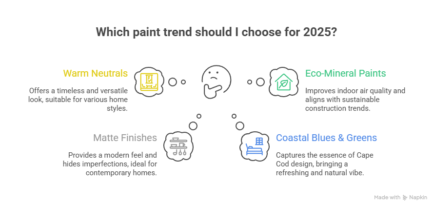 Massachusetts Homeowners’ Favorite 2025 Paint Trends