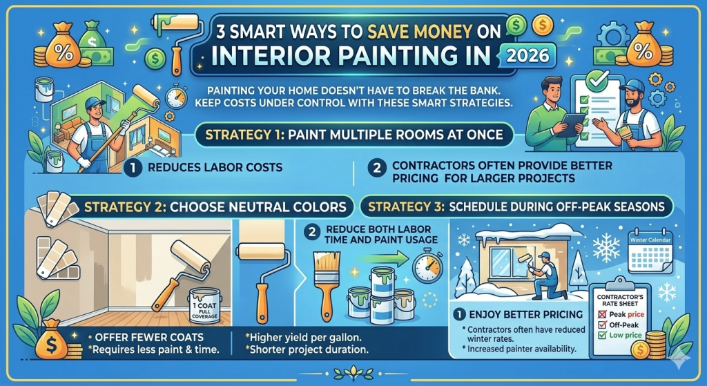 Paint Multiple Rooms at Once