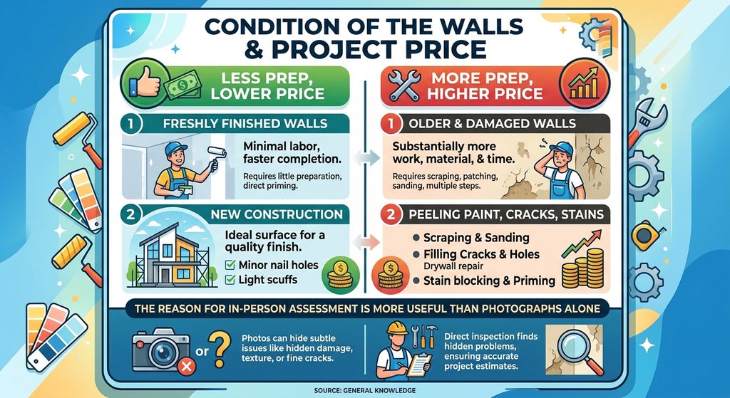 Condition of the Walls